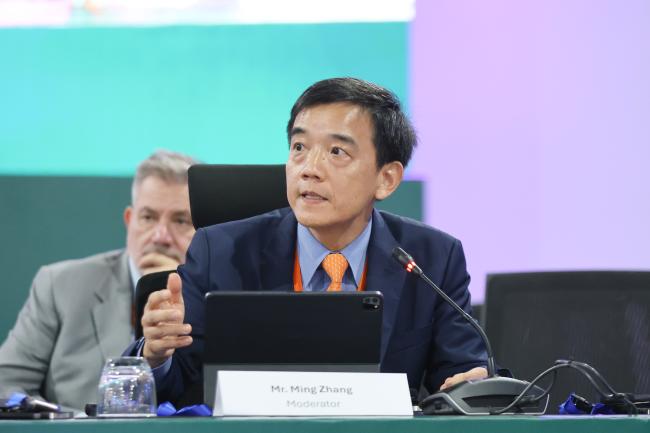 Ming Zhang, Global Director, Urban, Resilience and Land Global Department, World Bank 