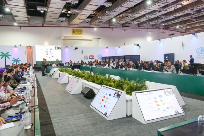 View of the room Civil Society Roundtable 