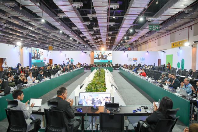 View of the room Civil Society Roundtable 