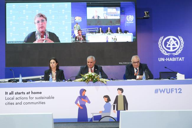 View of the panel FAO event