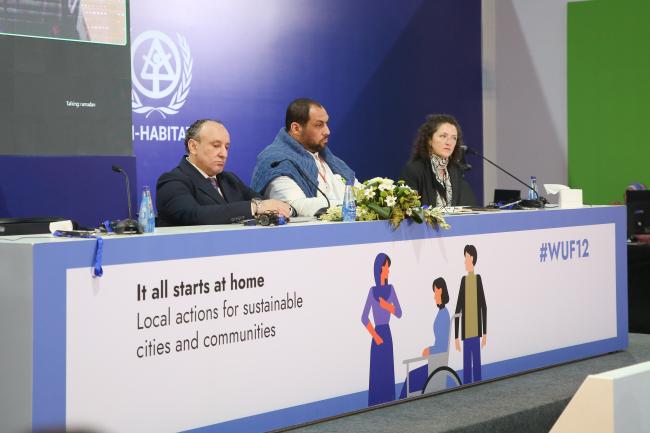 View of the panel FAO event 