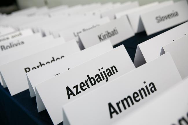 Country placards