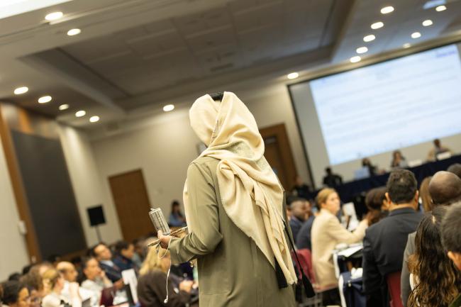 Delegate during the contact group