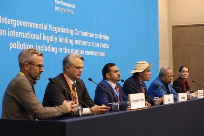 View of the panel