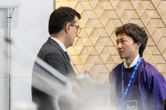 Marcos Dementev, Brazil, and Xiang Gao, China