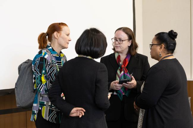 Tuulia Toikka, Finland, Kate Lynch, Australia, and Gwendalyn Sisior, Palau