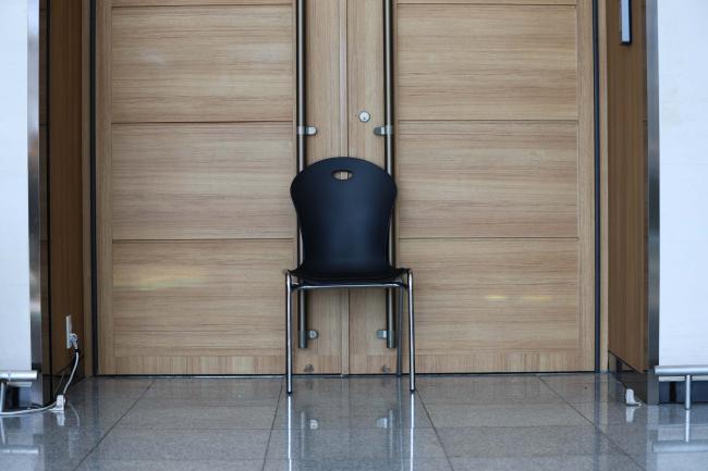 Consultations continue behind closed doors throughout the day