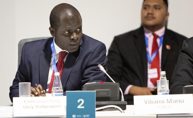 Emmanuel King Urey Yarkpawolo, Executive Director and Chief Executive Officer, Environmental Protection Agency, Liberia - Formulating and Implementing NAPS -19Nov2024