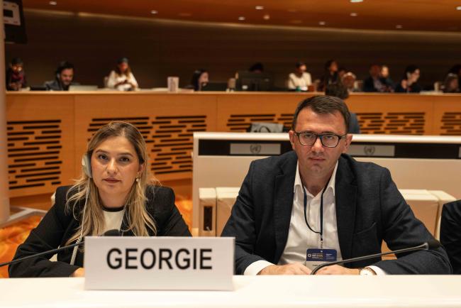 Galina Bitsadze and Irakli Gelashvili, Georgia, IGF-AGM_18Nov2024-MikaSchroder