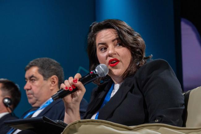 Gisele Bortolini, Ministry of Development and Social Assistance, Family and Fight Against Hunger, Brazil - UNEP - COP29 Side Event 19NOV_1233334-28