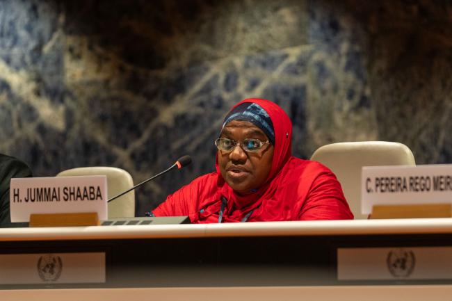 Hasana Jummai Shaaba, Head, Gender-Child Labour Unit, Ministry of Solid Minerals Development, Nigeria - IGF_AGM_19Nov2024-photo