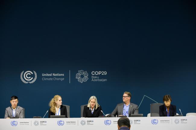 A view of the panel