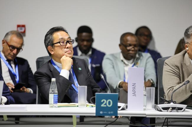 Yutaka Matsuzawa, Vice-Minister, Ministry of Environment 