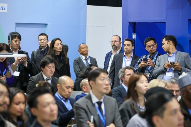 Participants during the event 