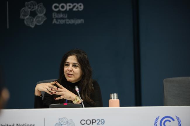 Moderator Shikha Bhasin, UNEP Cool Coalition