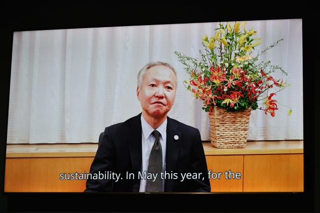 Yoichi Watanabe, Vice-Minister for International Affairs, Ministry of Agriculture, Forestry and Fisheries, Japan, addressed the event via a video message.  