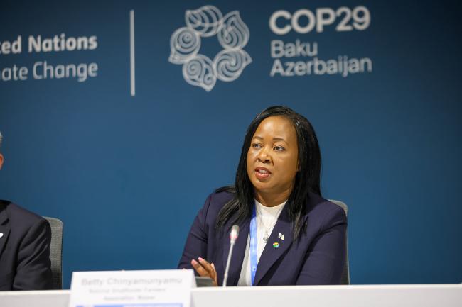 Betty Chinyamunyamu, CEO, National Smallholder Farmers' Association, Malawi 