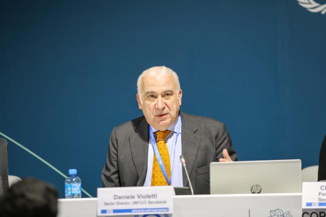 Daniele Violetti, Senior Director, UNFCCC