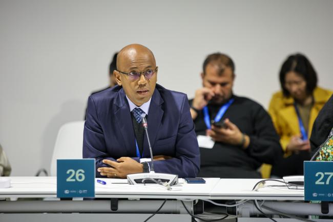 Rakotomavo Zo Andrianina, National Meteorological and Hydrorological Service, Madagascar 