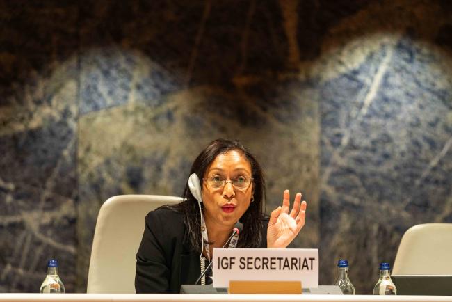 Isabelle Ramdoo, Deputy Director, IGF Secretariat - IGF-AGM_18Nov2024-MikaSchroder