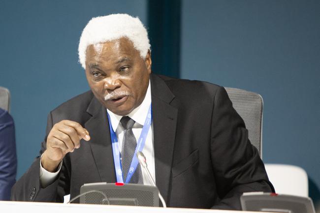 Jean Pierre Elong Mbassi, Secretary General, UCLG Africa - Towards a locally efficient mechanism - 18 Nov 2024