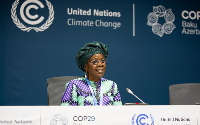 Juliette Biao, Director, UN Forum on Forests Secretariat - Judicial Perspectives - 16Nov2024