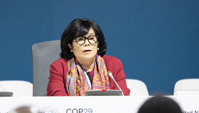 Maria Antonia Yulo-Loyzaga, Secretary of Environment & Natural Resources, Philippines - Making Climate Finance Work for Climate Action- 12 Nov2024