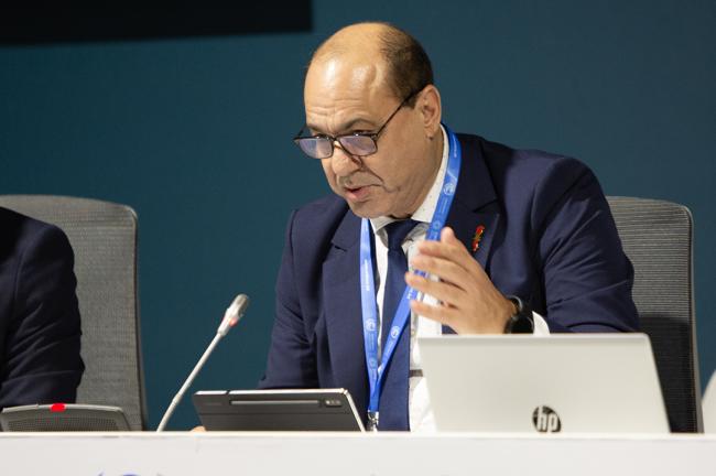 Mohamed Sefiani, Mayor of Chefchaouen, President of UCLG’s World Forum of Intermediary Cities, and UCLG Special Envoy on Food Systems - Towards a locally efficient mechanism - 18 Nov 2024