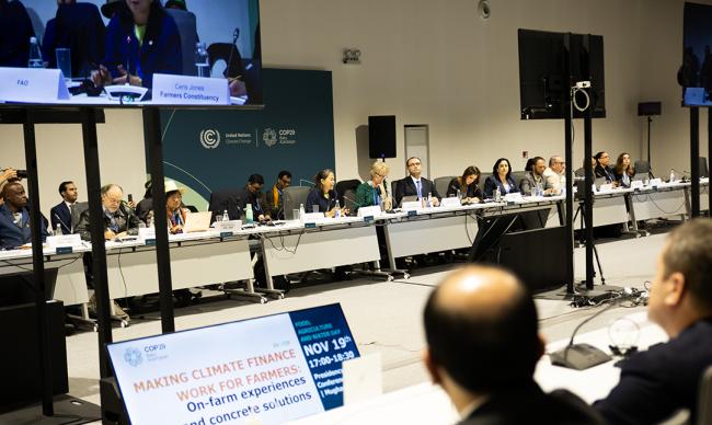 Panelists - Climate Finance Work for Farmers - 19Nov 2024