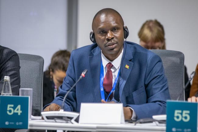 Prosper Dodiko, Burundi’s Minister of Environment, Agriculture, and Livestock
