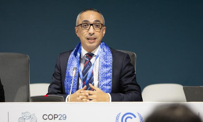 Riad Meddeb, Director, United Nations Development Programme (UNDP)- Transitioning away from fossil fuels - 14 Nov2024