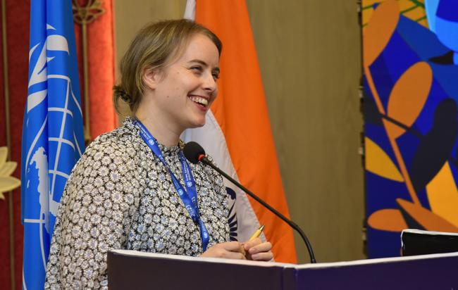 Sophia Engel, Policy Officer, German Federal Minstry for the Environment, Nature Conservation, Nuclear Safety and Consumer Protection (BMUV) - GSDR - 7 Nov 2024