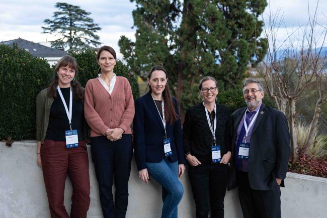 The Earth Negotiations Bulletin team at the IGF AGM - IGF_AGM_20Nov2024-phot