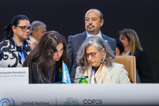 Anacláudia Rossbach, Under-Secretary-General and Executive Director of the UN Human Settlements Programme (UN-Habitat)