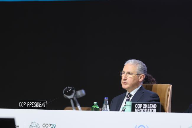 COP 29 President Mukhtar Babayev