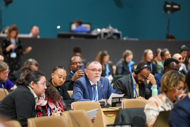 Dion Travers George, Minister of Environment, Forestry and Fisheries, South Africa