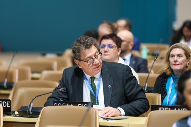 Franz Tattenbach Capra, Minister of Environment and Energy, Costa Rica