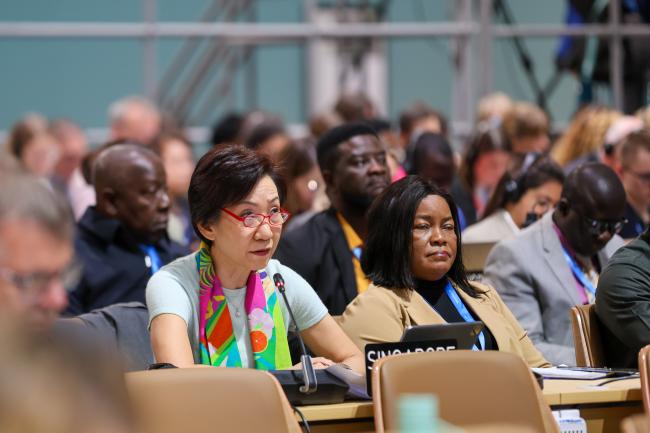 Grace Fu, Minister for Sustainability and the Environment, Singapore