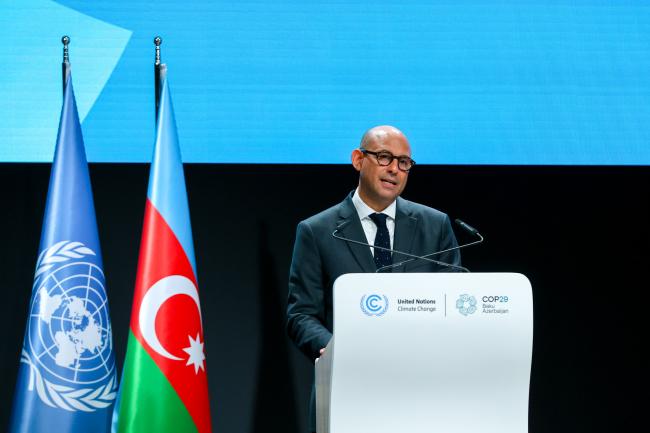 UNFCCC Executive Secretary Simon Stiell