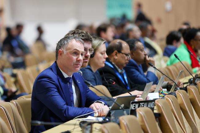 Simon Watts, Minister for Climate Change, New Zealand