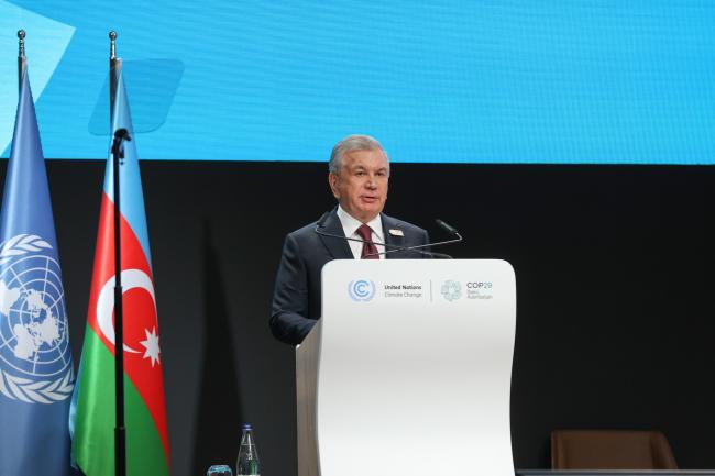 Shavkat Mirziyoyev, President of Uzbekistan