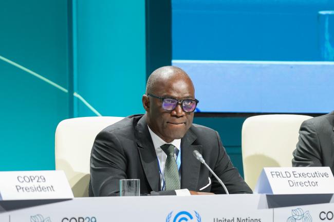 Fund for Responding to Loss and Damage Executive Director Ibrahima Cheikh Diong