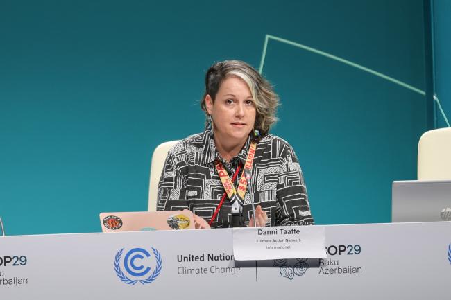 Danni Taaffe, Climate Action Network International