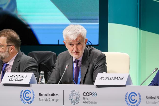Fund for Responding to Loss and Damage board Co-Chair Jean-Christophe Donnellier, France