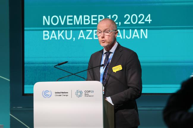 Swedish Climate Ambassador Mattias Frumerie