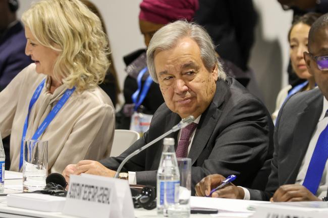 UN Secretary-General António Guterres