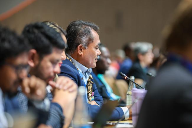 Toeolesulusulu Cedric Schuster, Minister of Natural Resources and Environment, Samoa