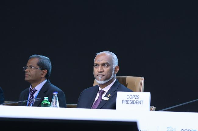 Mohamed Muizzu, President of the Maldives