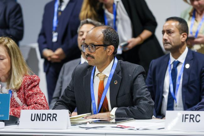 Kamal Kishore, Special Representative of the UN Secretary-General for Disaster Risk Reduction, and Head of UNDRR