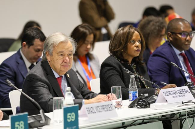 UN Secretary-General António Guterres